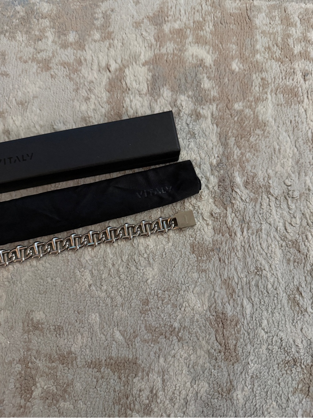 Vitaly Silver Chunky Chain Necklace - Picture 4 of 4